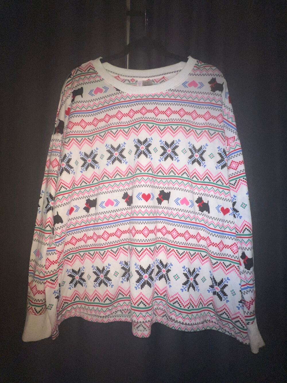 Ugly Christmas Sweater Xmas Size 2X